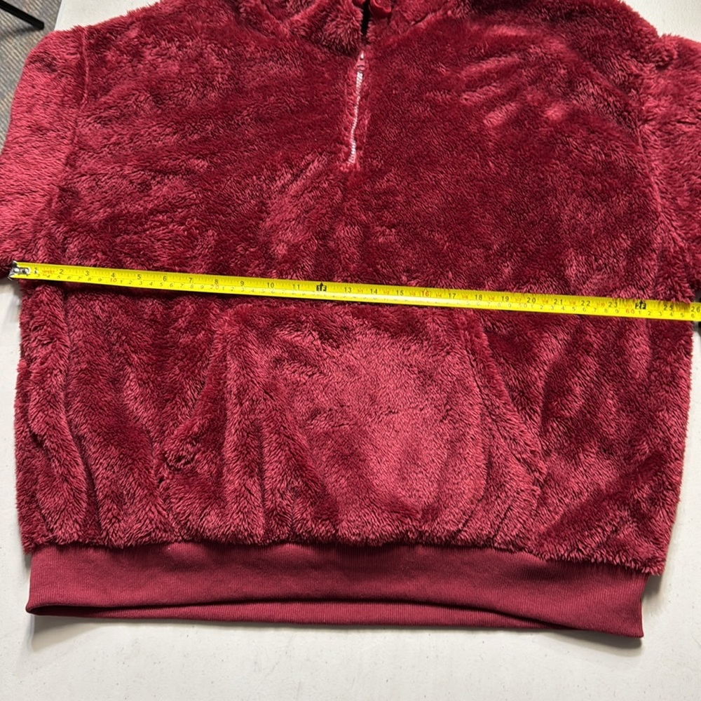 Nleyook Vibrant Red Fleece Jacket, NWT, XL - Picture 10 of 11